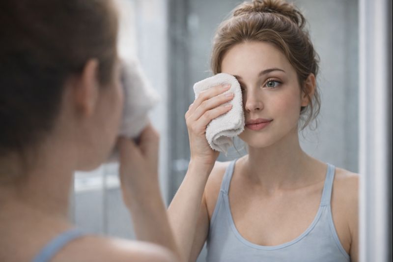 Как убрать отеки с лица и век